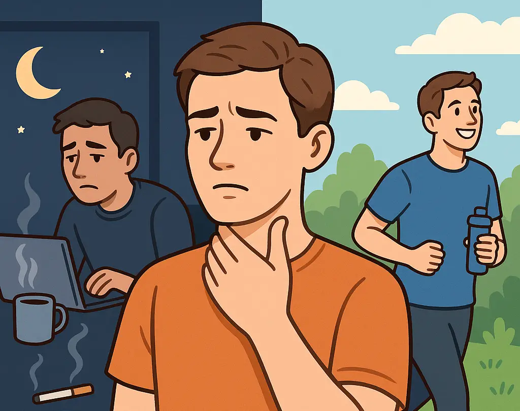 Аналіз способу життя: важливий крок у з’ясуванні причин виникнення кому в горлі.